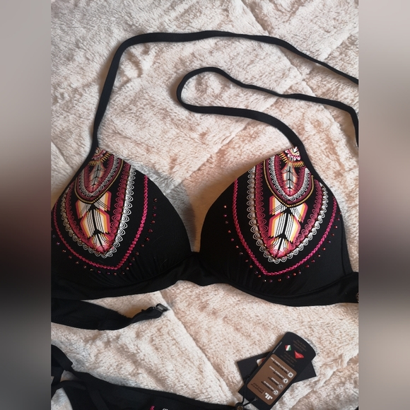 Turquoise Couture swimsuit. Size M. - Picture 2 of 13